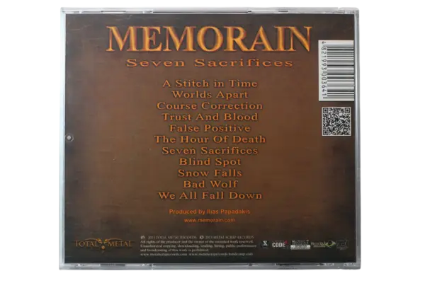 Memorain - Seven Sacrifices